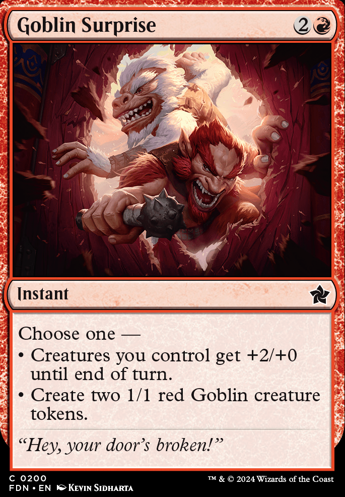 Featured card: Goblin Surprise