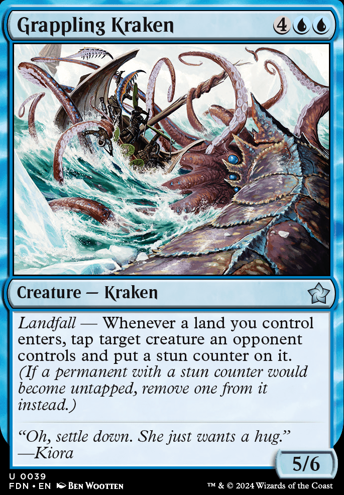 Grappling Kraken