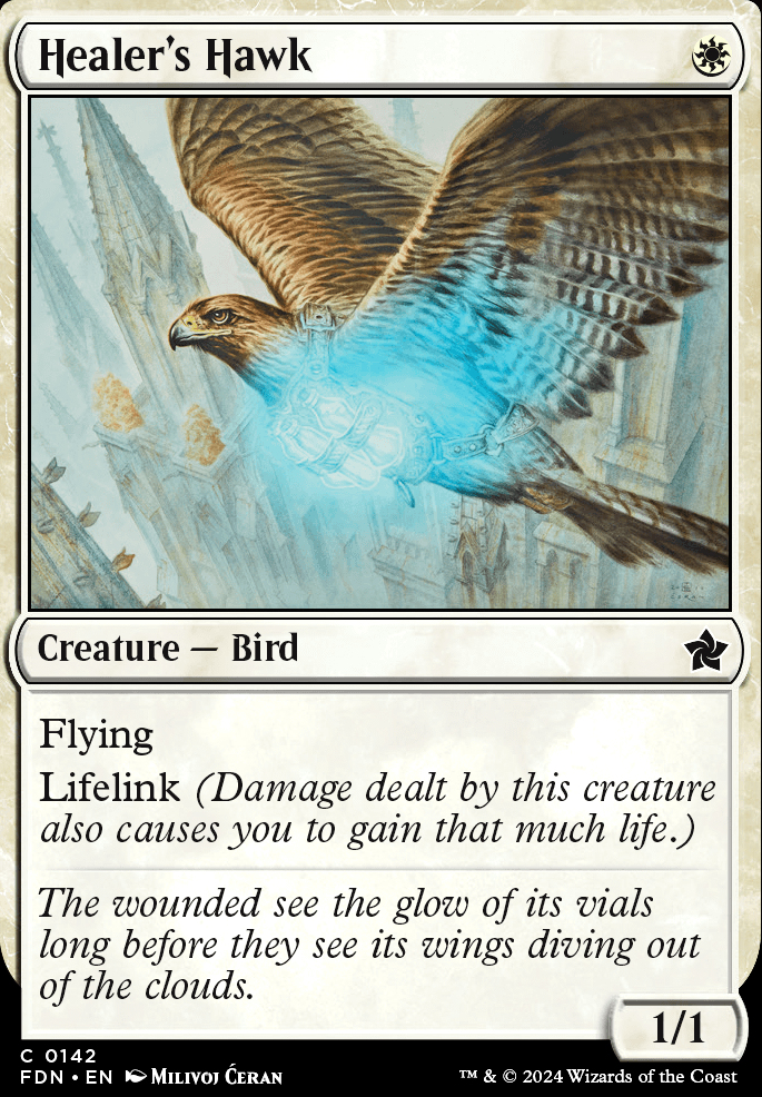 Featured card: Healer's Hawk