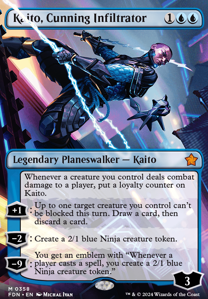 Featured card: Kaito, Cunning Infiltrator