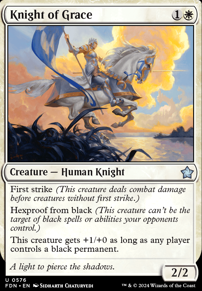 Featured card: Knight of Grace