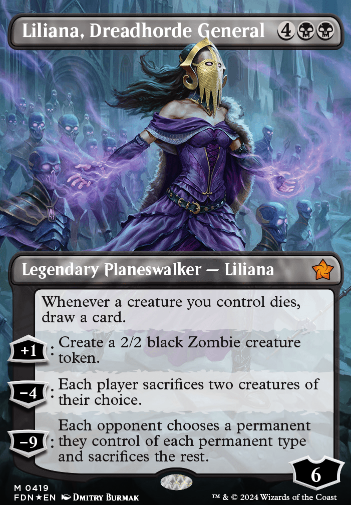 Featured card: Liliana, Dreadhorde General