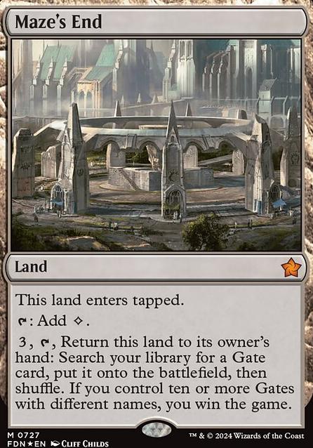 Featured card: Maze's End