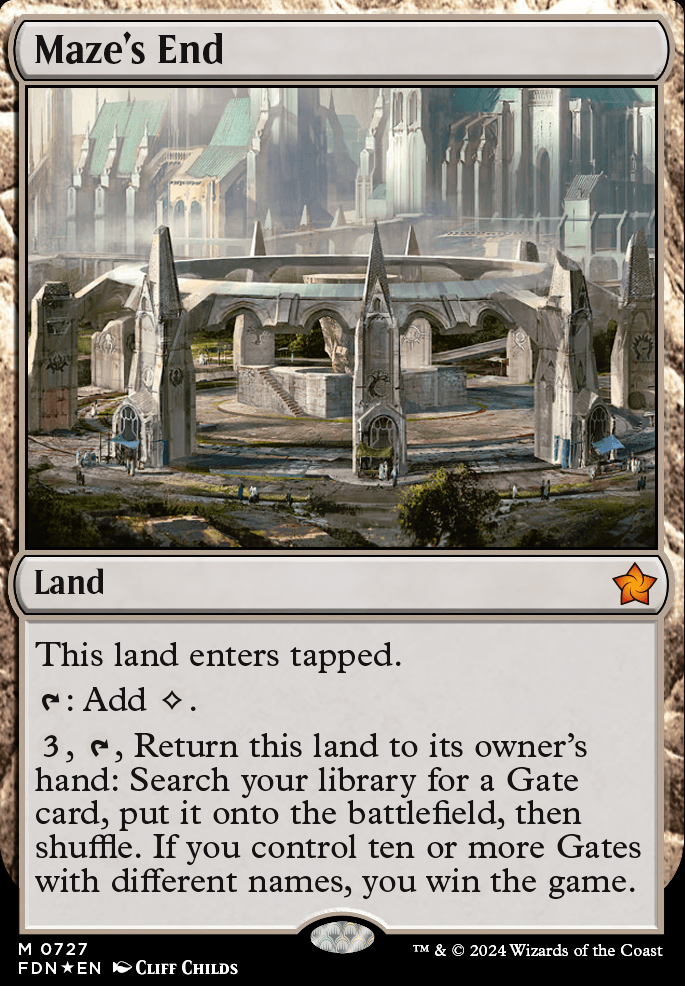 Featured card: Maze's End