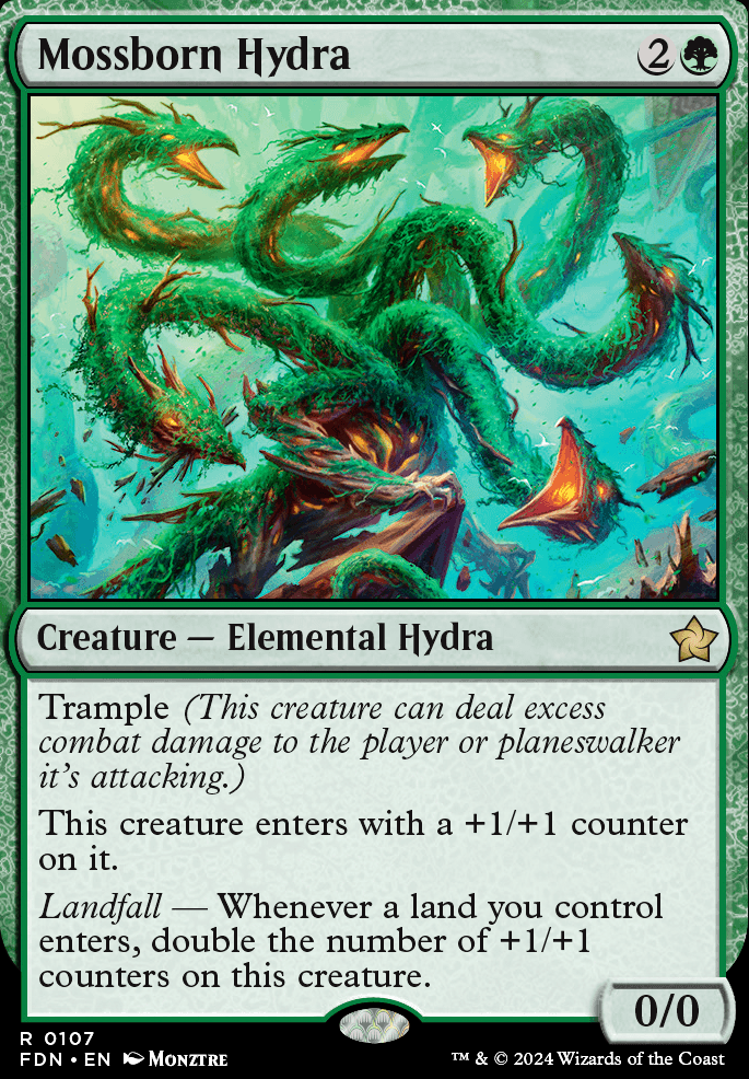 Featured card: Mossborn Hydra