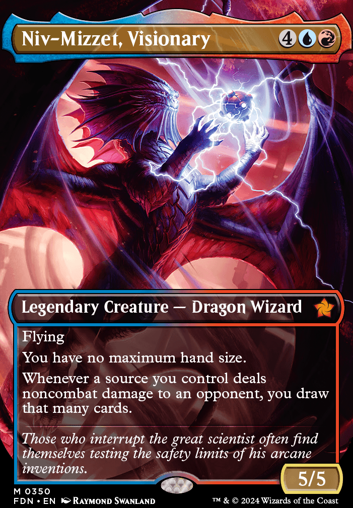 Commander: Niv-Mizzet, Visionary