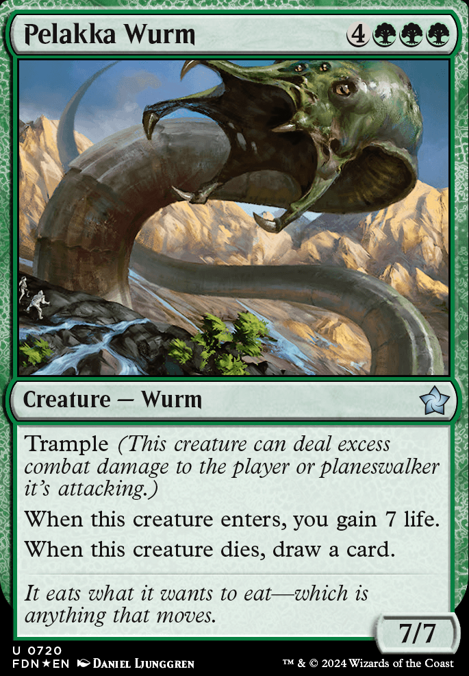 Featured card: Pelakka Wurm