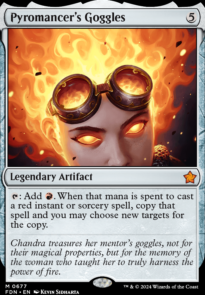 Featured card: Pyromancer's Goggles