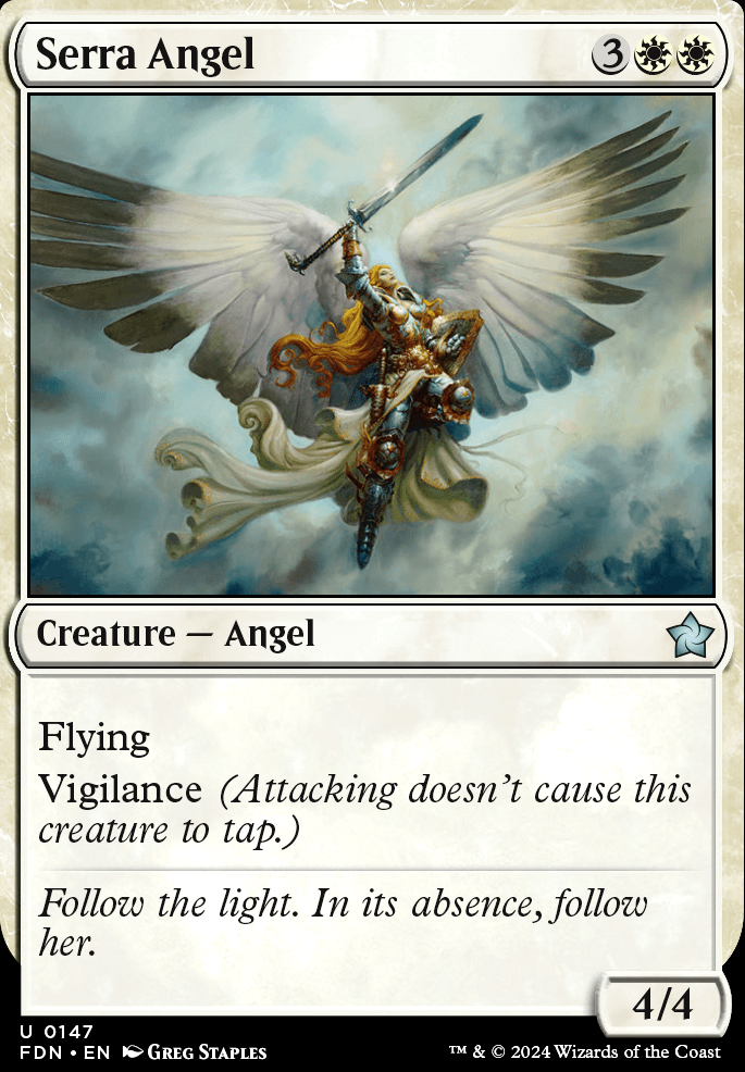 Featured card: Serra Angel