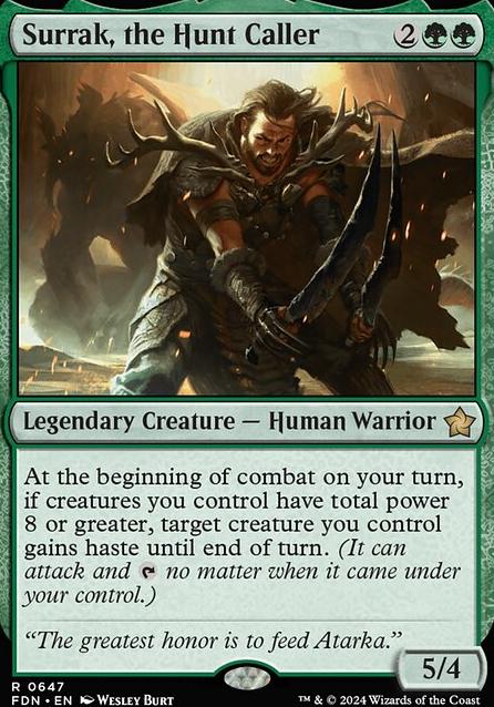 Featured card: Surrak, the Hunt Caller