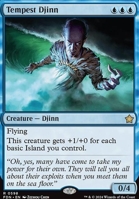 Tempest Djinn feature for Tempest Djinn and Time of Ice — $15 — avg.cmc=2.0