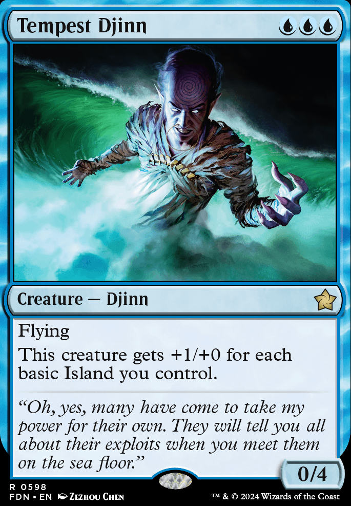 Featured card: Tempest Djinn