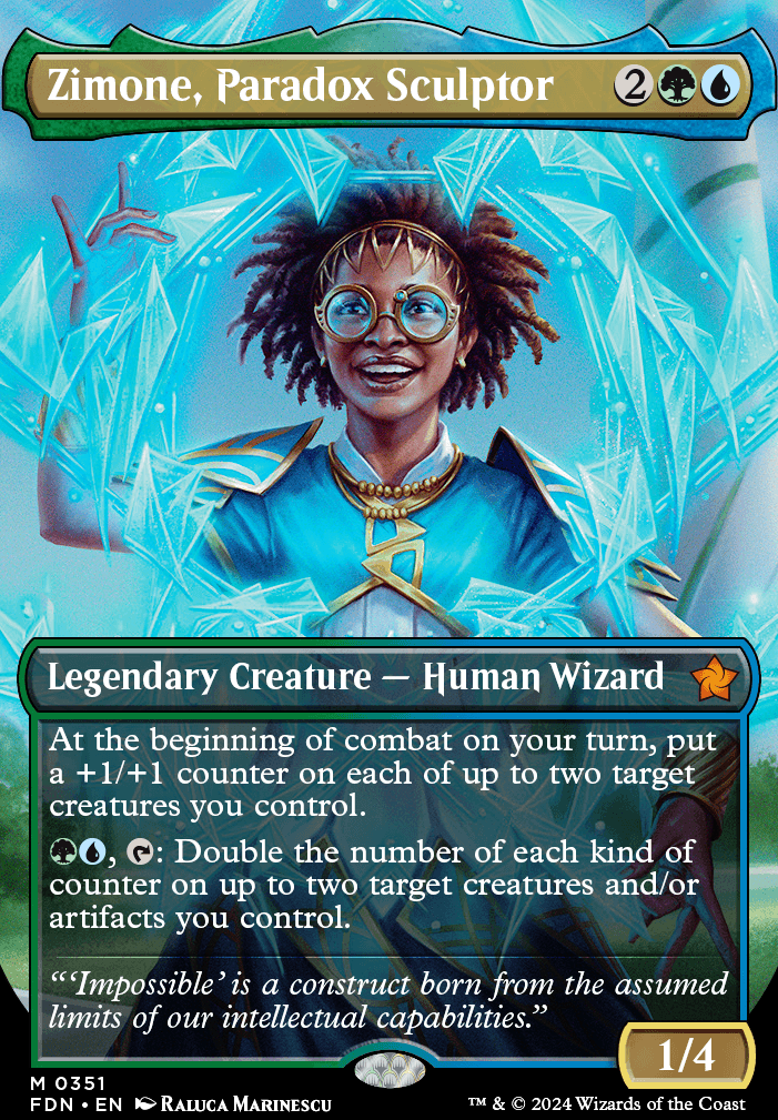 Commander: Zimone, Paradox Sculptor