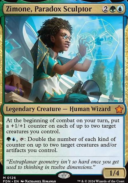 Commander: Zimone, Paradox Sculptor