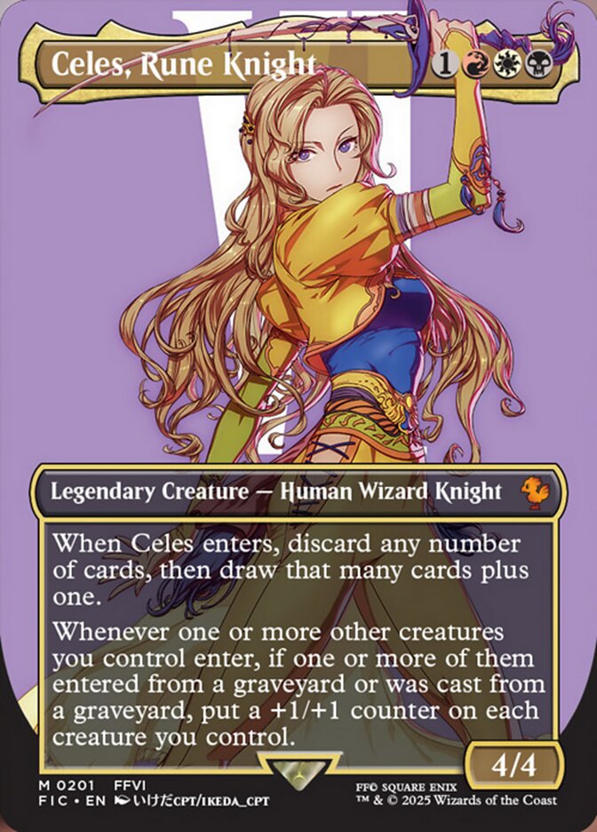 Commander: Celes, Rune Knight