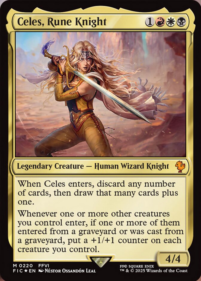 Commander: Celes, Rune Knight