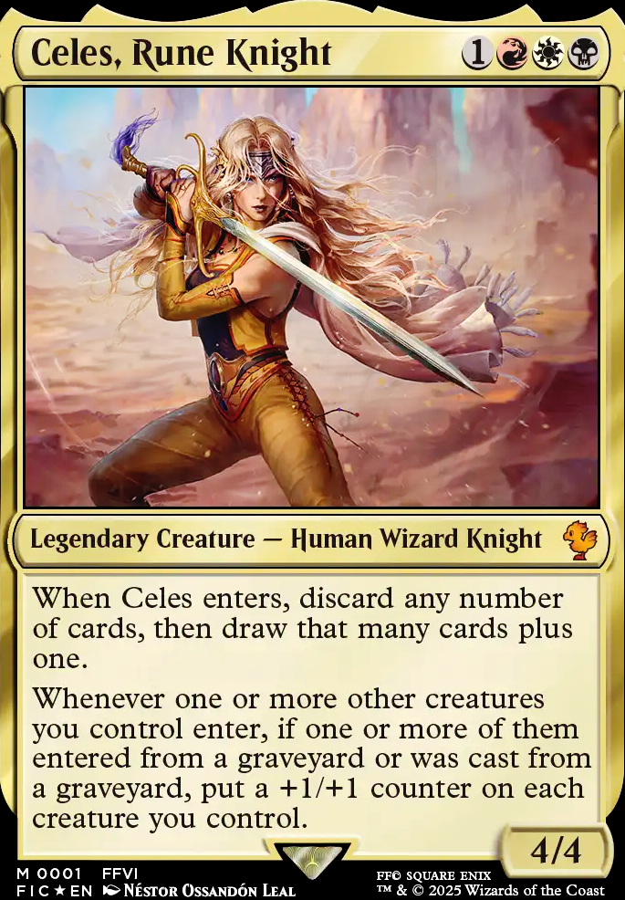 Celes, Rune Knight feature for Celes Casual Reanimator
