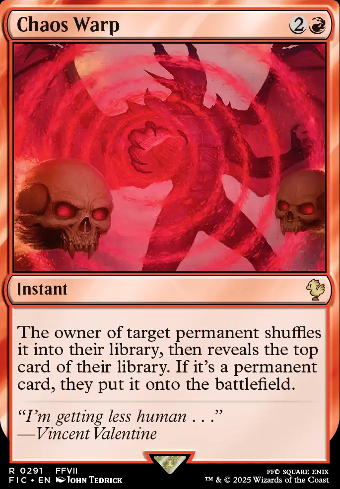 Featured card: Chaos Warp