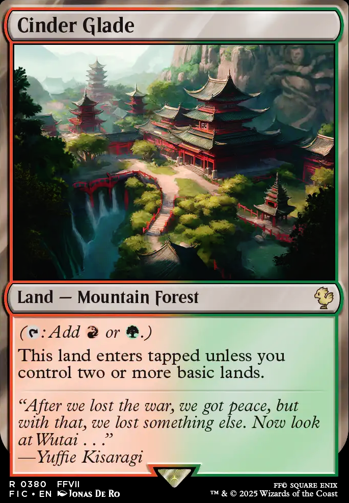 Featured card: Cinder Glade