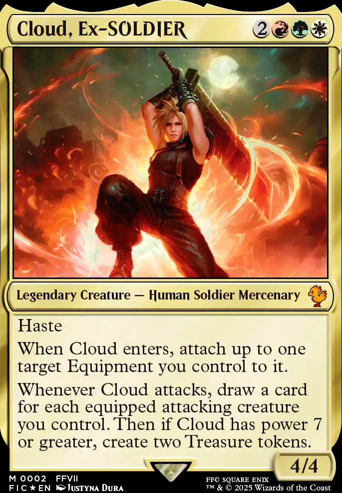 Cloud, Ex-SOLDIER feature for Future Cloud Deck In Progress