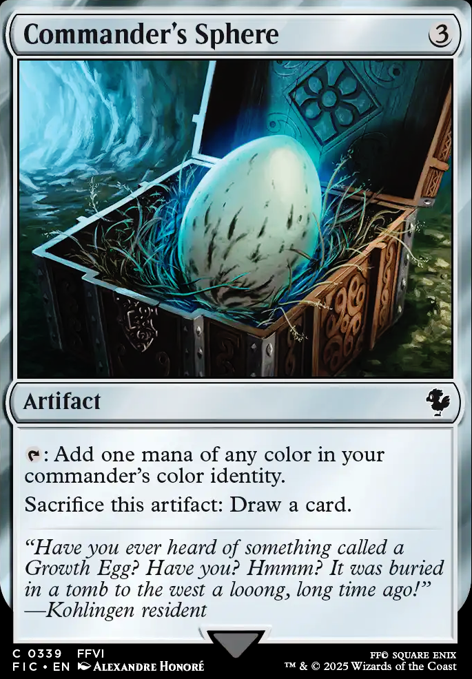Commander's Sphere feature for The NO deck
