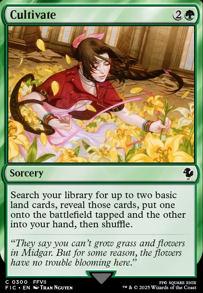Featured card: Cultivate