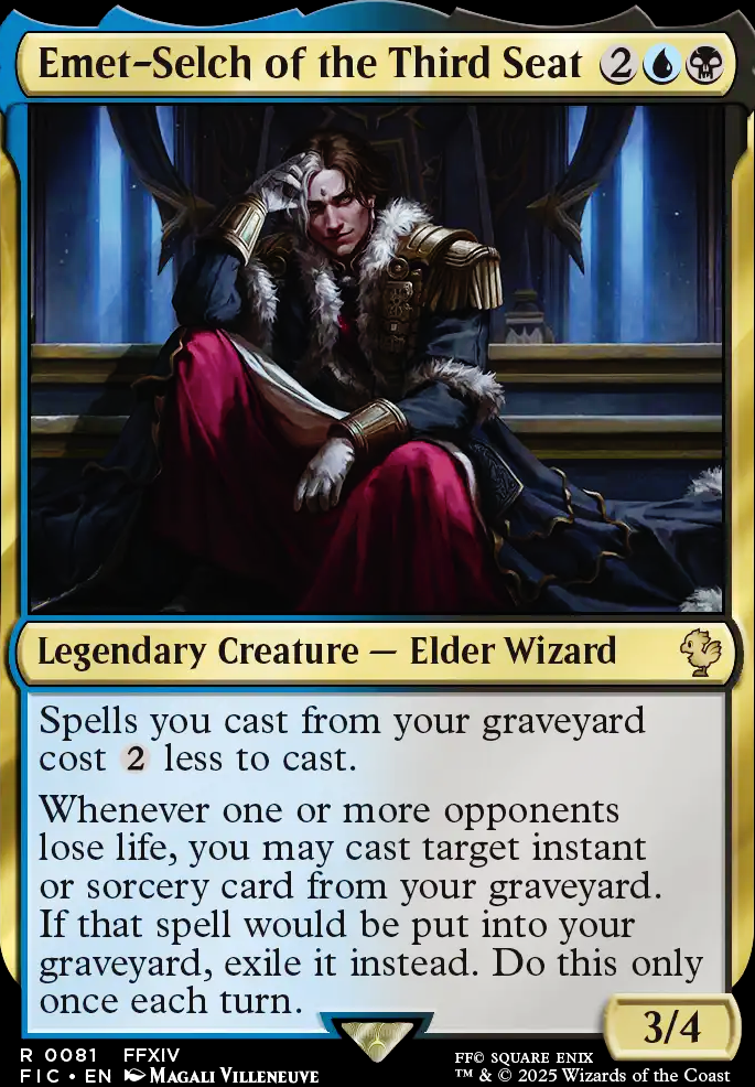 Commander: Emet-Selch of the Third Seat