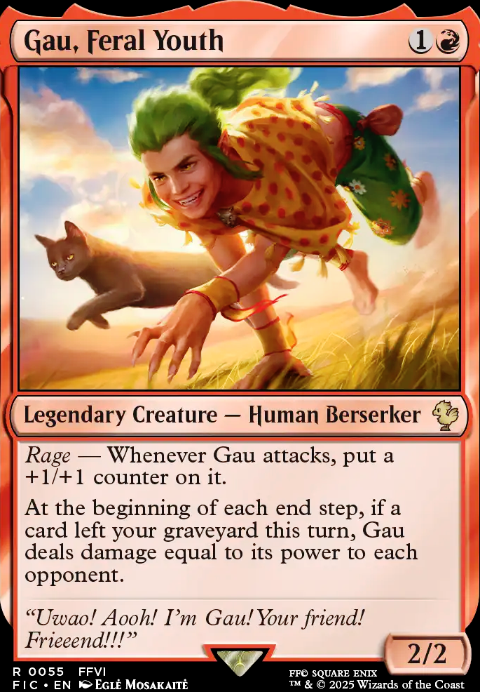 Featured card: Gau, Feral Youth