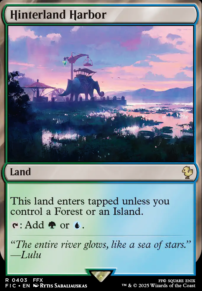Featured card: Hinterland Harbor
