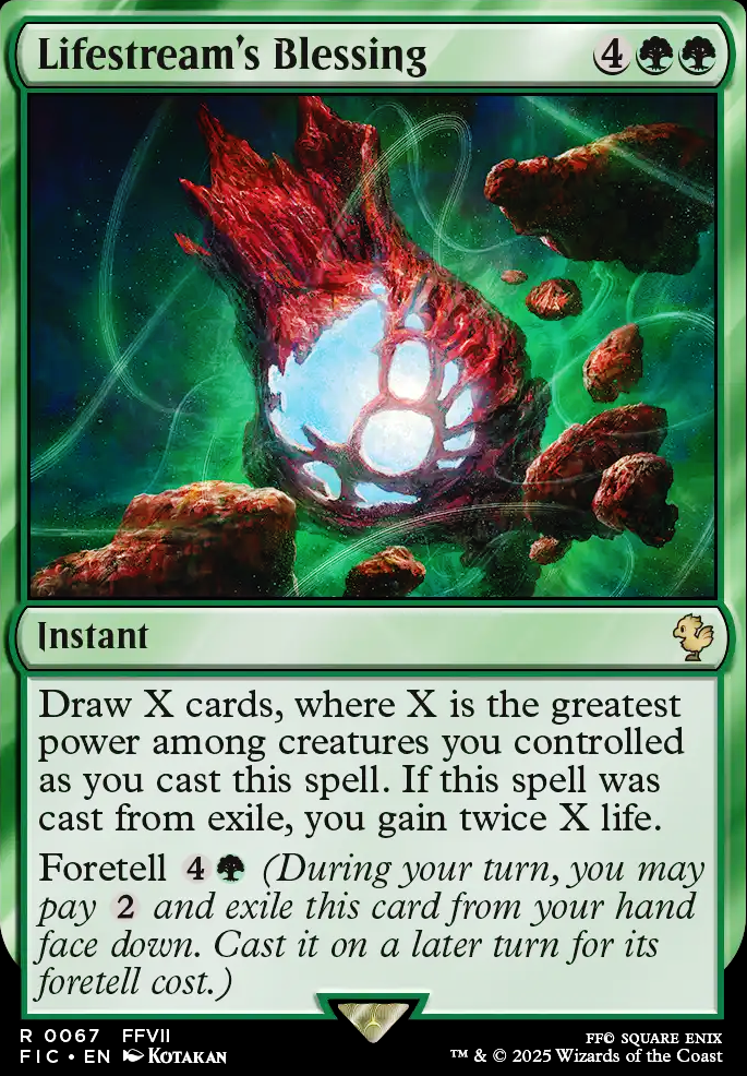 Lifestream's Blessing