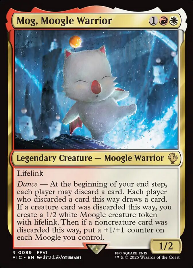 Featured card: Mog, Moogle Warrior