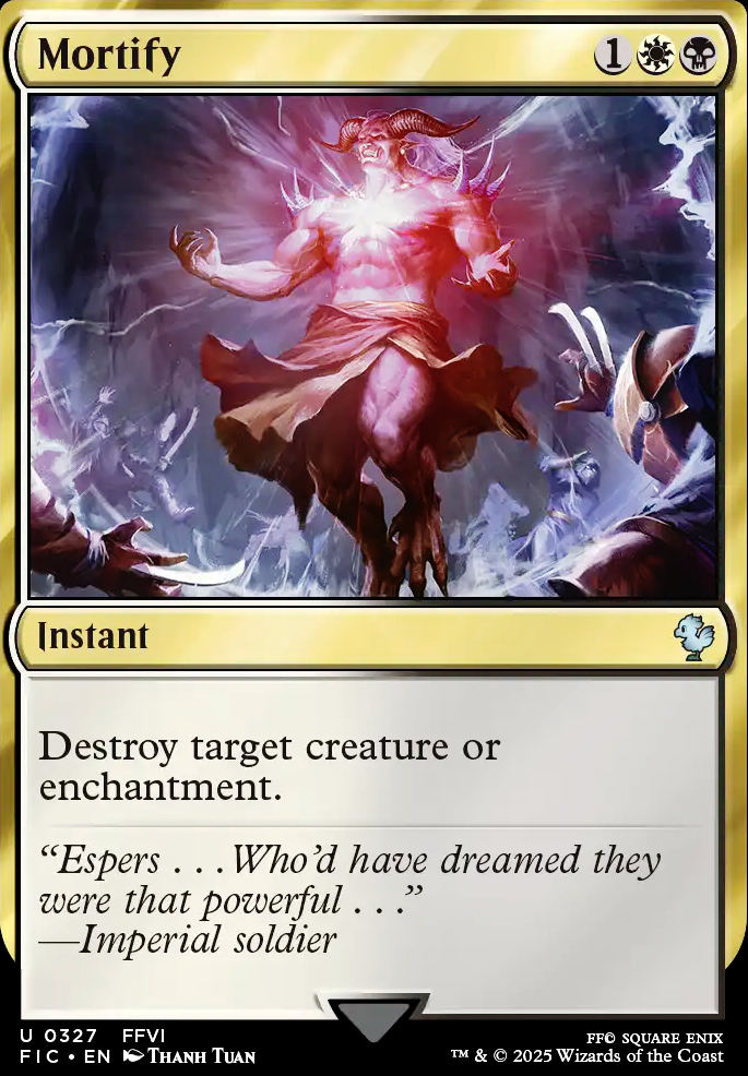 Featured card: Mortify