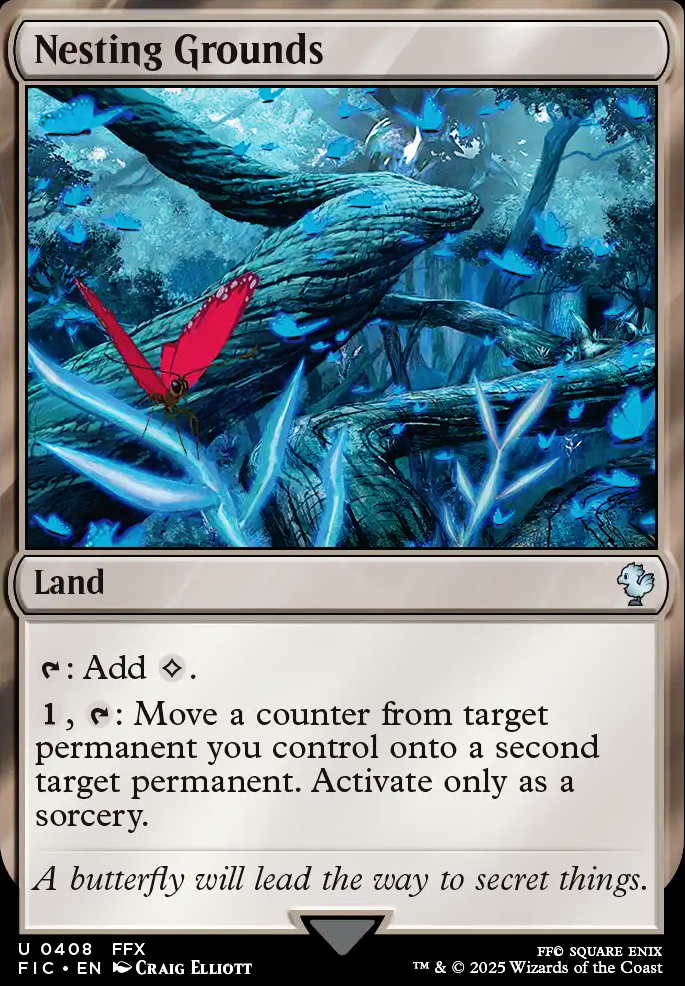 Nesting Grounds feature for The Wise Mothman Commander Deck (2025-06-22)