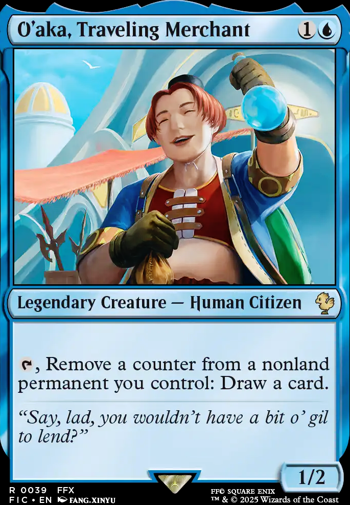 O'aka, Traveling Merchant