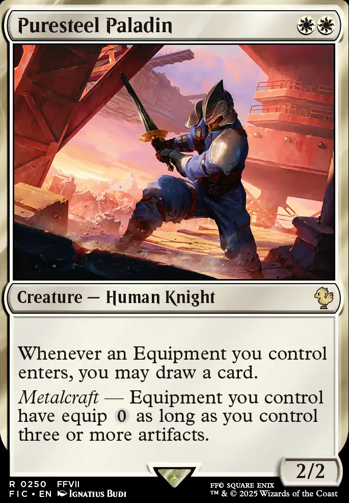 Featured card: Puresteel Paladin