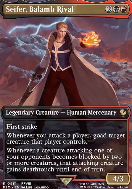 Seifer, Balamb Rival