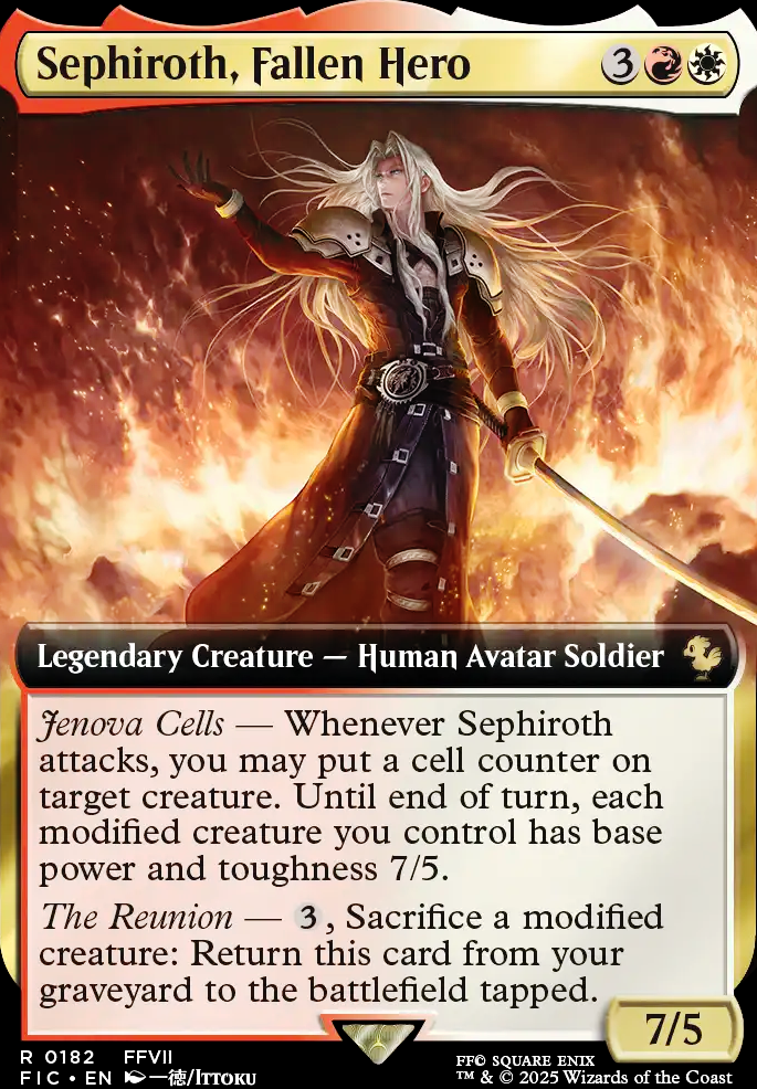 Commander: Sephiroth, Fallen Hero