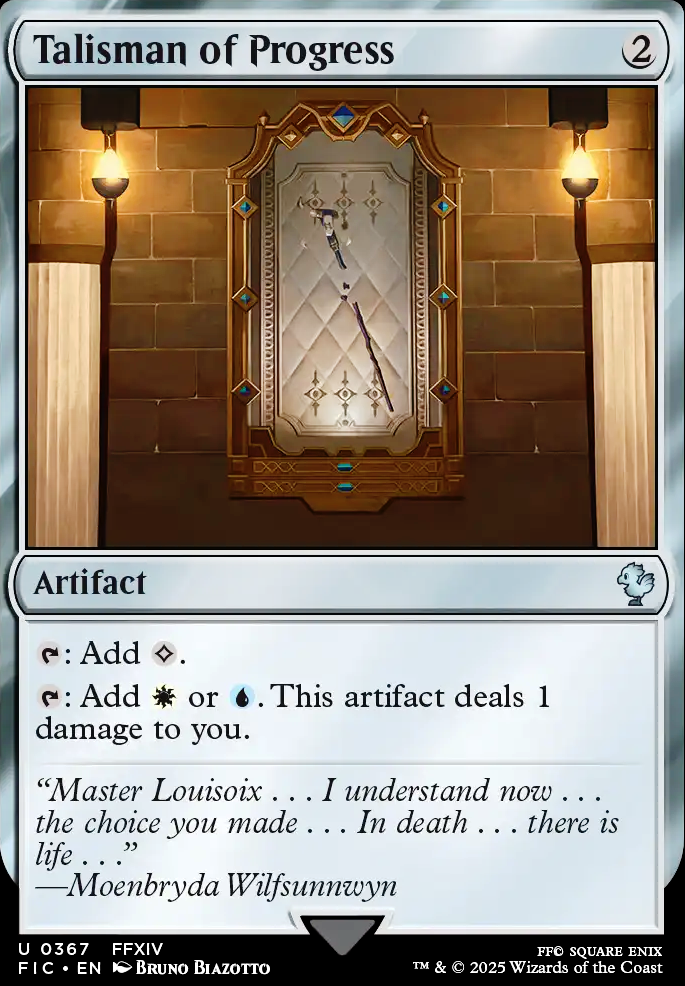 Talisman of Progress
