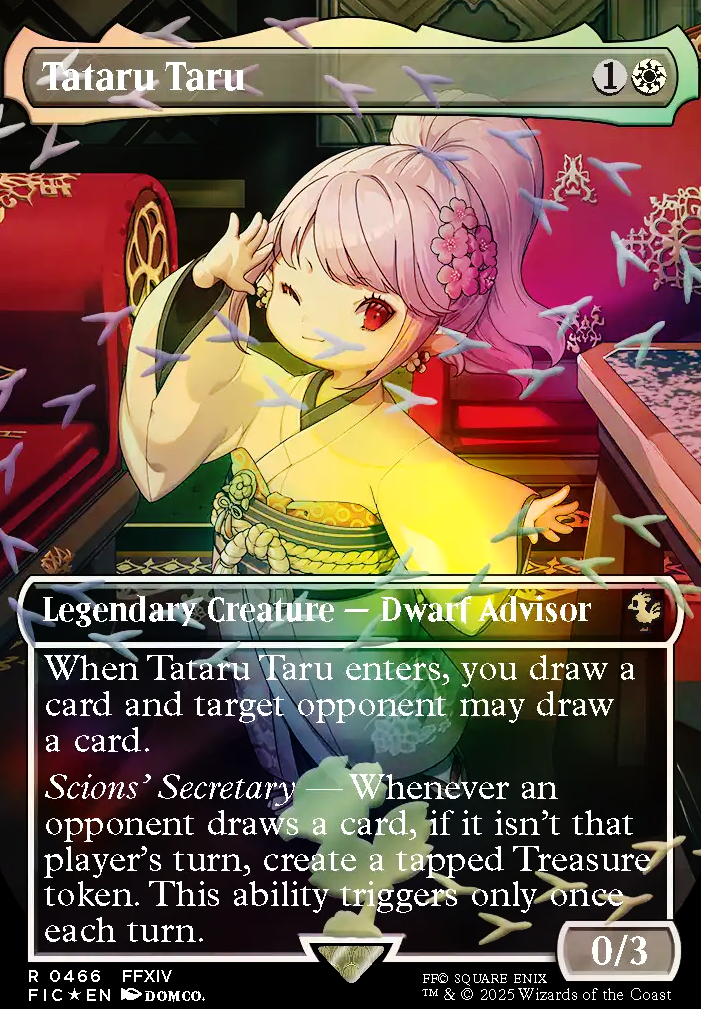 Tataru Taru feature for Tataru’s Emporium