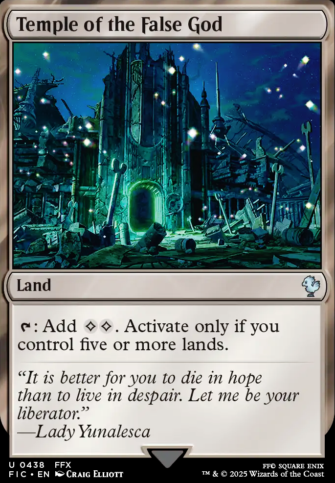Temple of the False God