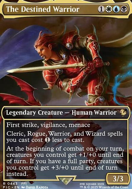 The Destined Warrior feature for Destined to Party [Primer]