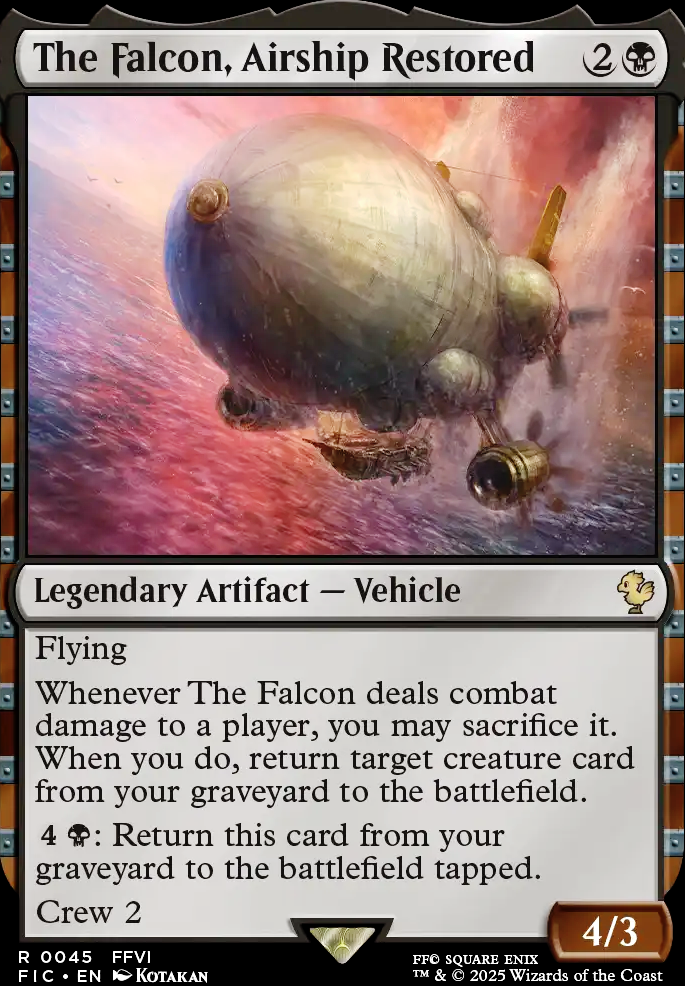 The Falcon, Airship Restored