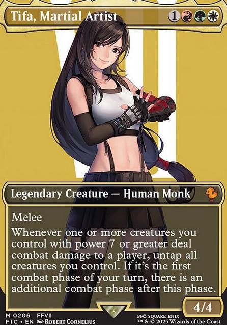 Commander: Tifa, Martial Artist