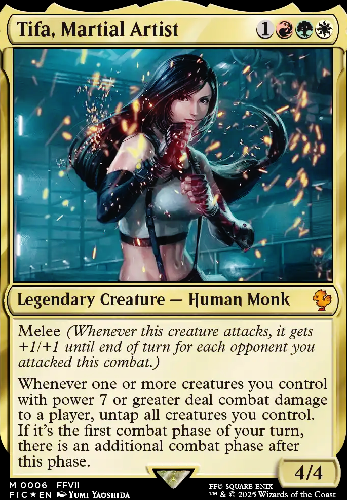 Featured card: Tifa, Martial Artist