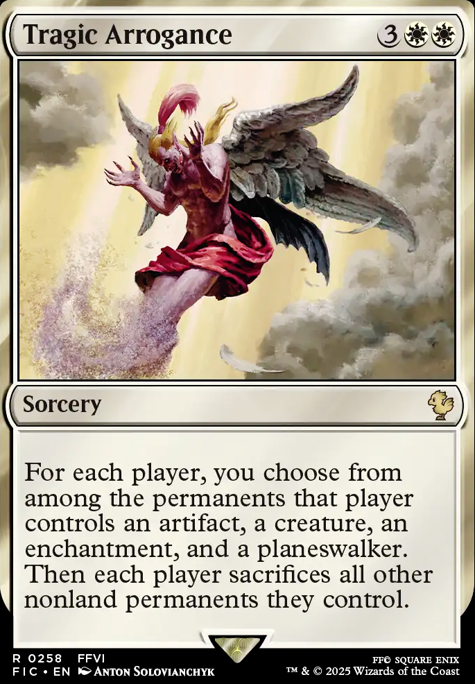 Featured card: Tragic Arrogance