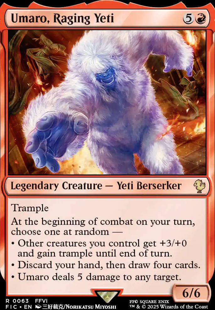 Umaro, Raging Yeti