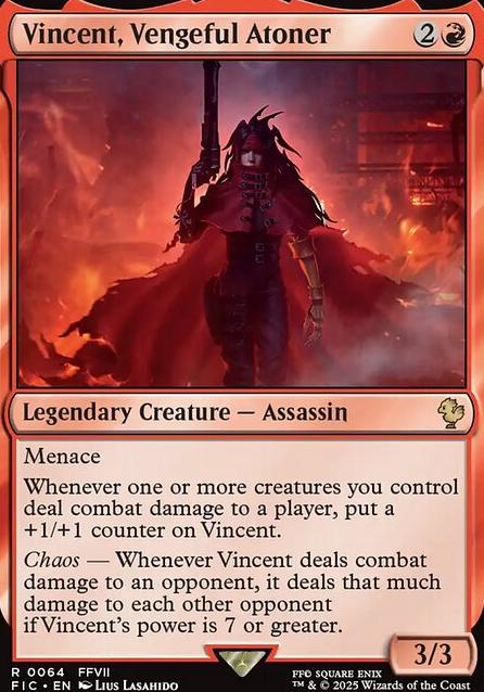 Commander: Vincent, Vengeful Atoner