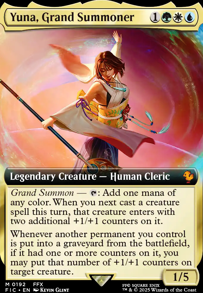 Commander: Yuna, Grand Summoner