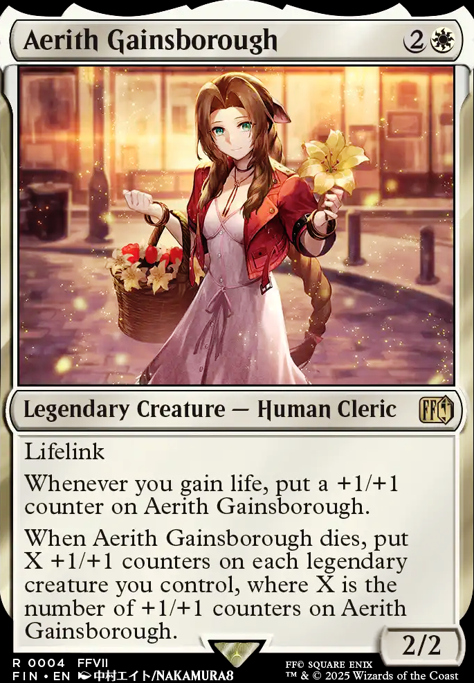 Featured card: Aerith Gainsborough