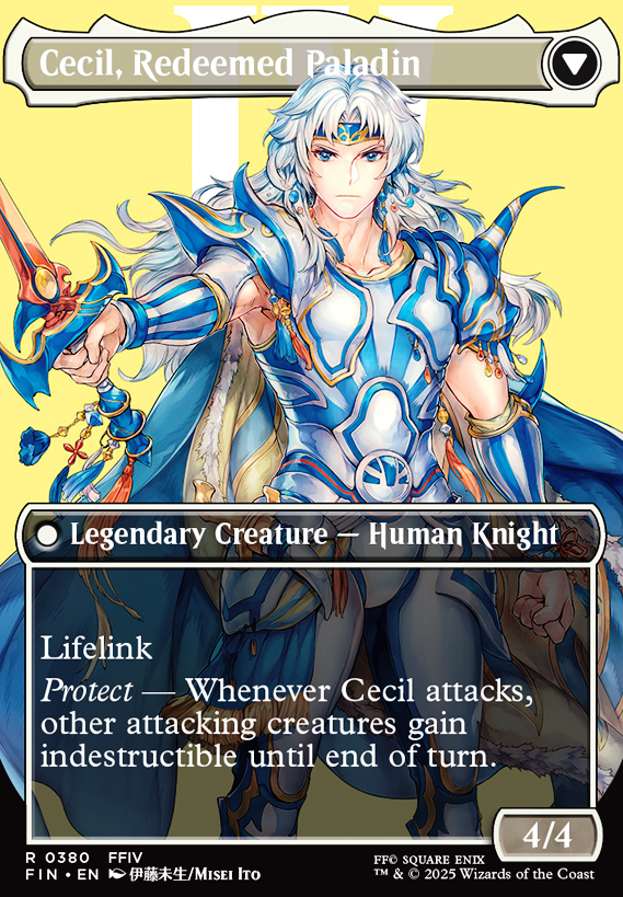 Featured card: Cecil, Redeemed Paladin